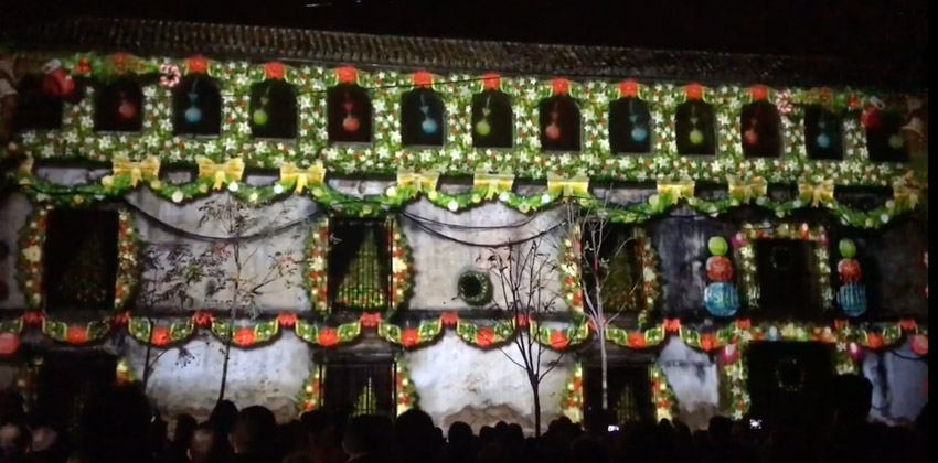Mapping de Navidad en Utrera 00 | Sevilla con los peques