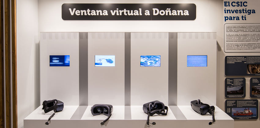 Exposición del Parque de Doñana en Casa de la Ciencia ventana Virtual | Sevilla con los peques