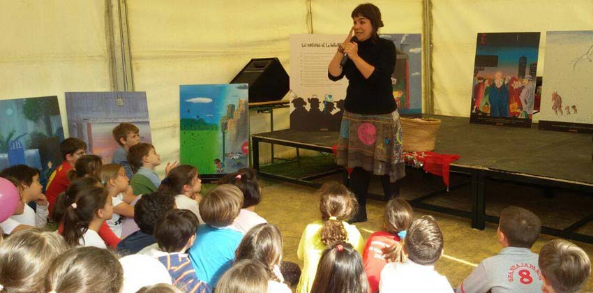 Cuentacuentos en LaSedede con Natalia Arjona y Compañía Barataria | Sevilla con los peques