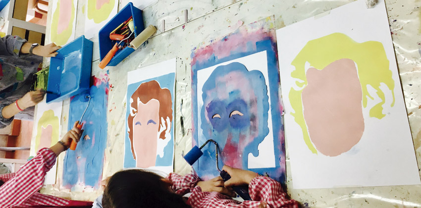 Taller cultura pop andy warhol en Centro Comercial Torre Sevilla | Sevilla con los peques