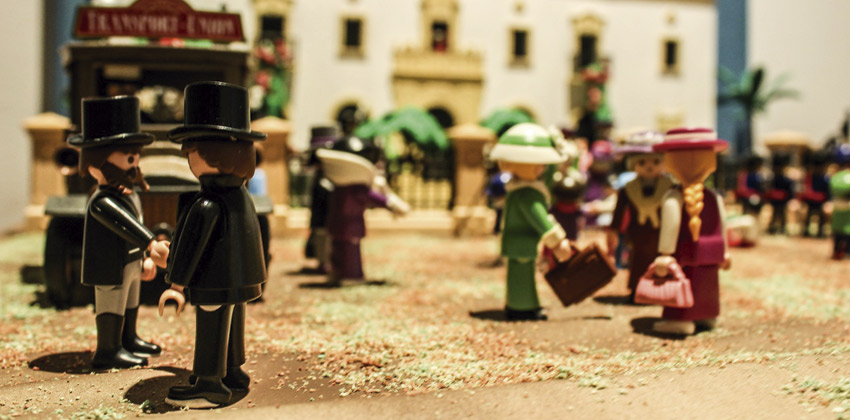 Una exposición Playmobil en la Fundación Valentín de Madariaga 01 | Sevilla con los peques