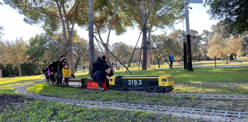 Ferrocarril del Alamillo protolo COVID-19 | Sevilla con los peques