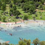 Playita en Zahara de la Sierra en Arroyomolinos | Sevilla con los peques