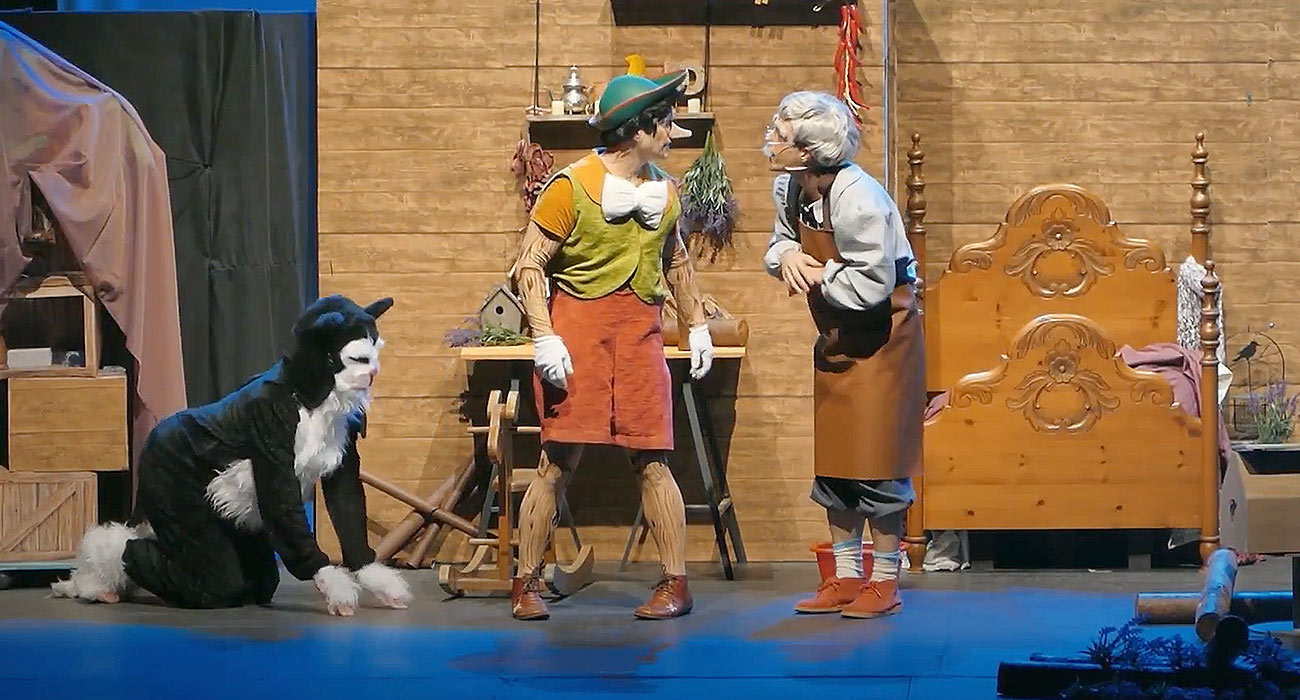 Pinocho espectaculo de Jabetin que se representará en Nissan Cartuja | Sevilla con los peques